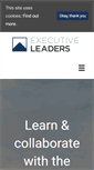 Mobile Screenshot of executiveleaders.com